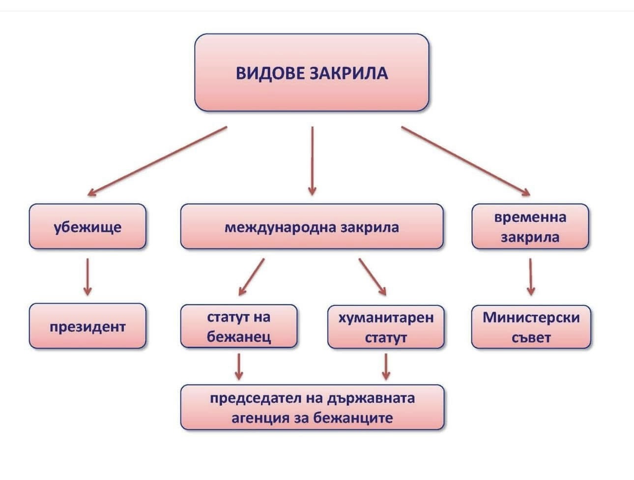Защита беженцев и убежище — статус международной защиты